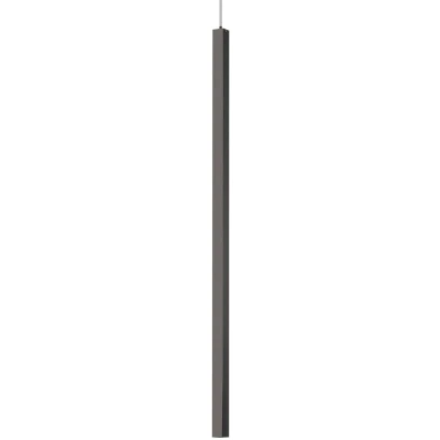 Image of Ultrathin LED 1 Light Ultra Slim Ceiling Pendant Black