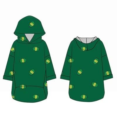 Image of GC GAVENO CAVAILIA Sherpa Hoodie Blankets For Adults Giant Oversized Blanket Comfortable Sweatshirt Hooded Fleece Wearable Beer One Size