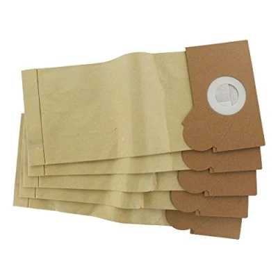 Image of Paxanpax 46 VB 384T VB384T Non Original Plain Packed Paper Bags for Nilco 1107/1207, Pack of 10, Plastic