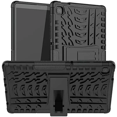 Image of Case for Samsung Galaxy A7 Lite 8.7, (T220/T225) Outdoor Protective Armor Tablet Solid Cover, Black