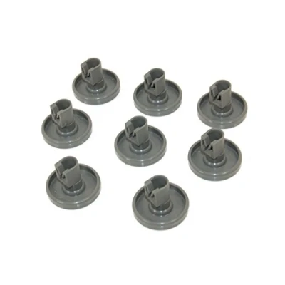 Image of John Lewis Dishwasher Lower Basket Wheel Pack Of 8. Genuine part number 50286965004