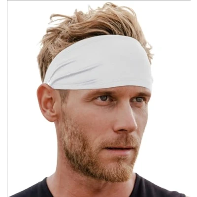 Image of Mens Sports Headbands Athletic Sweatbands for Men and Women, Cycling, Football, Working Out