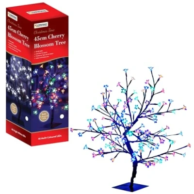 Image of Christmas Workshop 45cm 48 LED Blossom Tree Multi Coloured