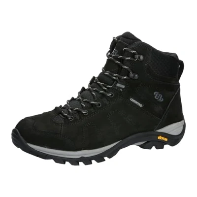 Image of Brütting Unisex Mount Stevens High Trail Running Shoes, Black, 6 UK