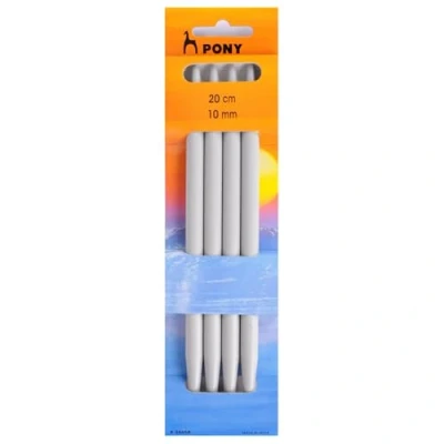 Image of Pony Double Ended Knitting Pins, Multi Colour, 10mm