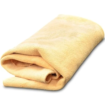 Image of HIDMD Car Drying Chamois Towles Leather Cloth Large Natural Fast Cleaning Cloths Washing Shammy Absorbent 60CM X 90CM