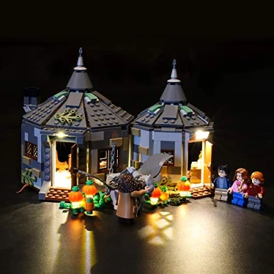 Image of GEAMENT Light Kit Compatible with LEGO Harry Potter Hagrid&#039;s Hut Buckbeak&#039;s Rescue for 75947 Toy Model (Building Set Not Included)