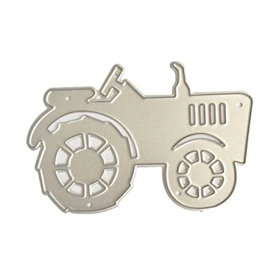 Image of Tractor Metal Cutting Dies DIY Craft Carbon Steel Embossing Template Stencil Scrapbooking for Card Die Cuts Making