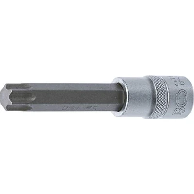 Image of BGS 4476 Bit Socket length 100 mm 12.5 (1/2&quot;) Drive T Star (for Torx) T60