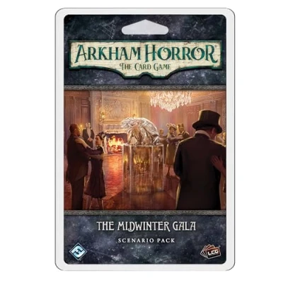 Image of Fantasy Flight Games Arkham Horror The Card Game: Midwinter Gala Scenario Pack Cooperative Game Ages 14+ 1 4 Players 2 Hours Playing Time