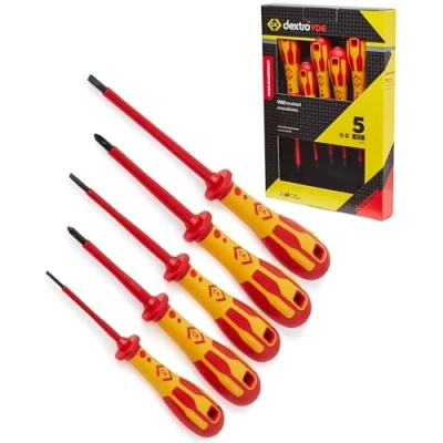 Image of C.K DextroVDE Slim Screwdriver Set of 5 PZ/SL