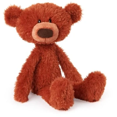 Image of GUND Toothpick Pumpkin Pie, Teddy Bear Stuffed Animal for Ages 1 and Up, Orange, 15