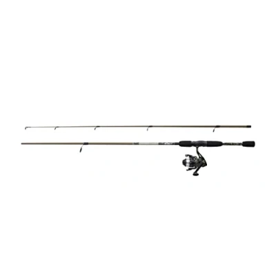 Image of Mitchell Tanager Camo II Spin Combo, Fishing Rod and Reel Spinning Combos, Ideal for Beginners or Occasional Anglers, Predator Fishing,Pike/Perch/Zander, Unisex, Green Camo, 2.7m 15 40g