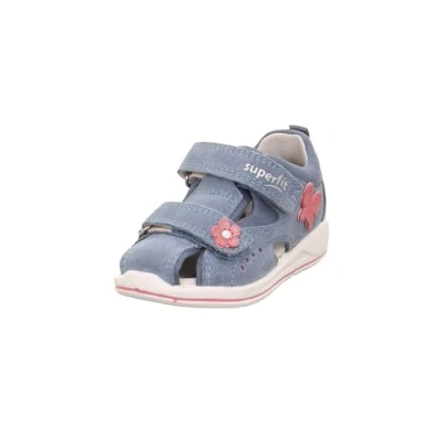 Image of Superfit Boy&#039;s Girl&#039;s Boomerang Sandal, Blue Pink 8000, 3.5 UK Child