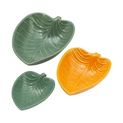 Image of Mason Cash in The Forest Set of 3 Leaf Dishes