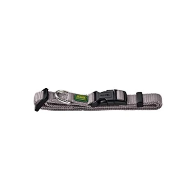 Image of HUNTER Basic Vario Nylon Collar, 10 cm, X Small, Grey
