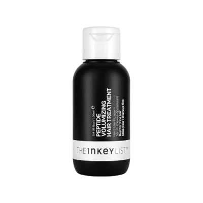 Image of The Inkey List Peptide Volumizing Hair Treatment 100ml, For Thicker, Fuller Hair, Combats Limp Fragrance Free, Suitable All Types