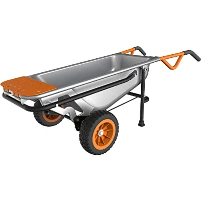 Image of Worx Aerocart WG050 Multi Purpose Poly Barrow Sack Truck Pack of 1