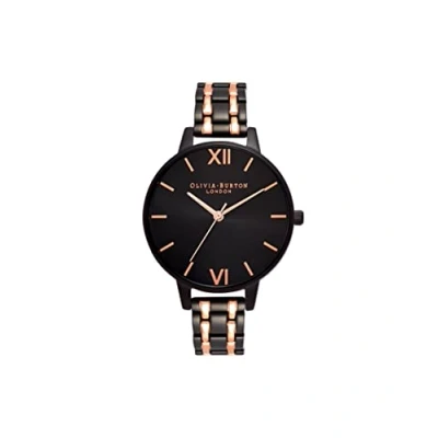Image of Olivia Burton Analogue Quartz Watch for Women with Rose Gold Colored Stainless Steel Bracelet OB16EN09