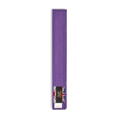Image of Playwell Martial Arts Cotton Solid Coloured Grading Belt Purple (280cm)