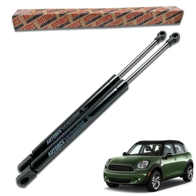 Image of AUTORCE 2 Pcs Rear Tailgate Boot Gas Struts Intended For MINI Countryman (R60) (2010 2016) Lift Support Shock Absorber System 460 (N) 493 MM 51249801386