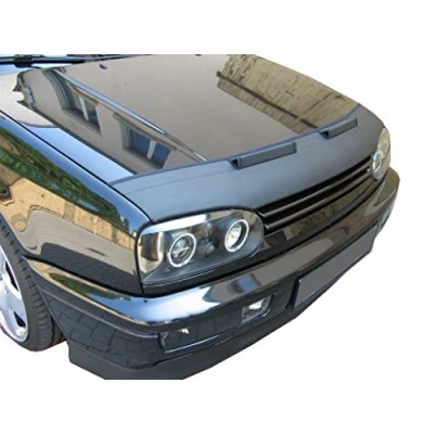 Image of AB 00002 B BONNET BRA compatible with VW Volkswagen Golf 3 Mk3 STONEGUARD PROTECTOR TUNING