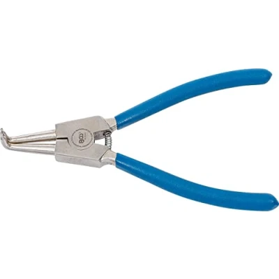 Image of BGS 447 1 Circlip Pliers angled for outside Circlips 175 mm