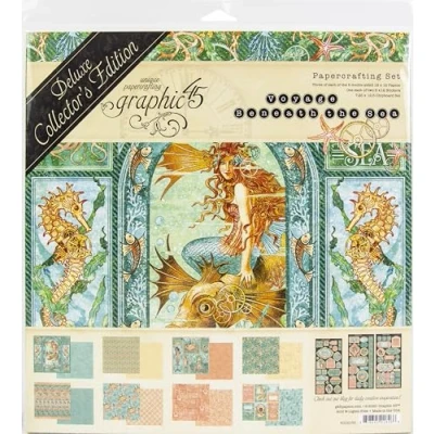 Image of Graphic 45 Nature Sketchbook 12x12 Paper Pad, Multicoloured