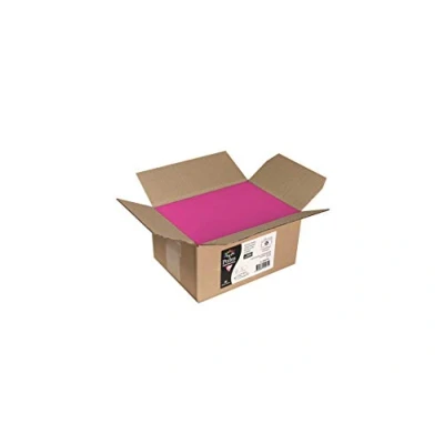 Image of Clairefontaine Ref 55575C Pollen Bulk Packed Envelopes (Pack of 200) DL Sized, 120gsm Paper, Inkjet &amp; Laser Compatible, Acid Free, Self Adhesive Backing Intensive Pink