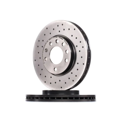 Image of 90539466, 9117678 Brake disc BREMBO XTRA LINE 09.7629.1X 280mm 25mm 5 perforated/vented Coated High carbon VAUXHALL: Astra Mk5, Zafira Mk2