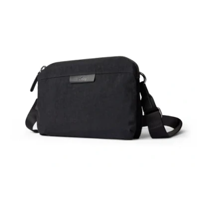 Image of Bellroy Tokyo Side Bag (slim, professional everyday crossbody, pouch, sling bag) Raven