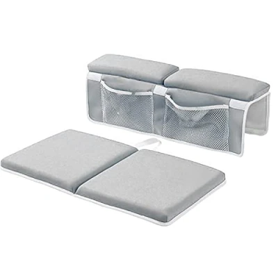 Image of Bath Kneeler and Elbow Rest Pad, Quick Drying for Bathroom Bathing Time Baby Toddler