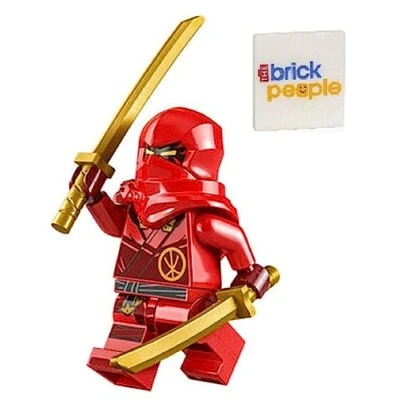Image of LEGO Ninjago Dragons Rising: Kai Minfigure with Dual Swords