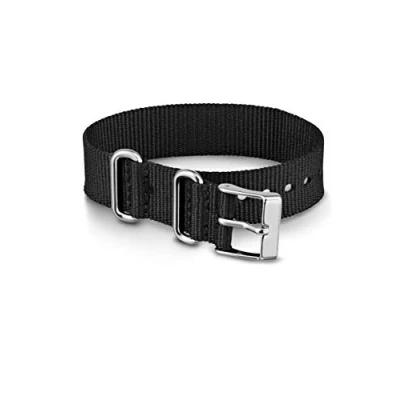 Image of Timex Women&#039;s 16mm Black Slip Thru Strap TW7C03500