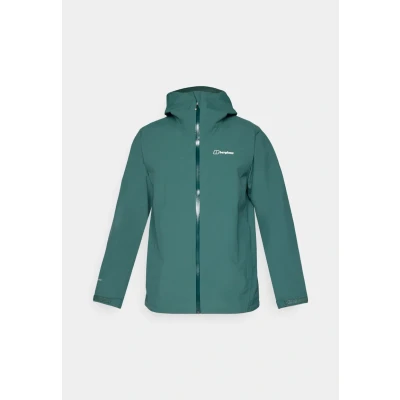 Image of Berghaus Arnaby Hooded Waterproof jacket, Men&#039;s, Size: XS, Dark green