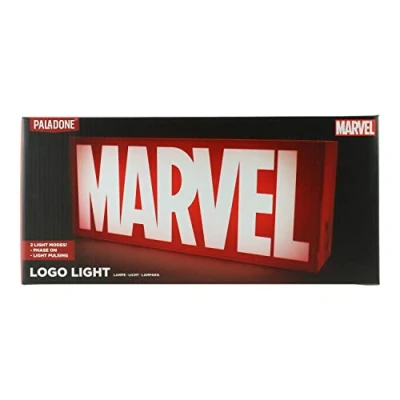 Image of Paladone Iron Marvel Logo, Phase On and Light Pulsing Modes, Officially Licensed Merchandise, PP7221MC