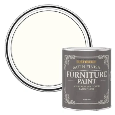 Image of Rust Oleum Pink Furniture Paint in Satin Finish Sweet Nothing 750ml
