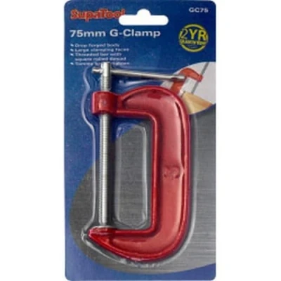 Image of STX_485048 SupaTool G Clamp 75mm (GC75)