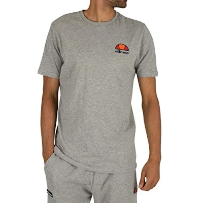 Image of ellesse Men&#039;s Canaletto T Shirt, Grey Marl, L
