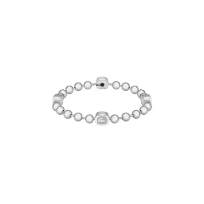 Image of Lacoste Vigor Bracelet silvercoloured, Men&#039;s, Size: One Size, Silver coloured