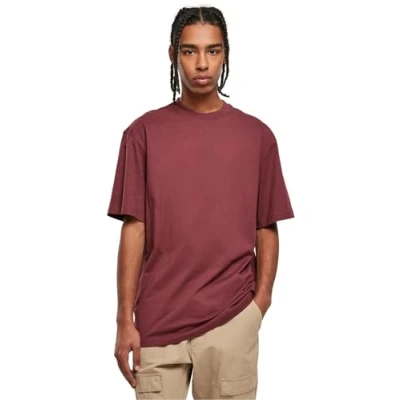 Image of Urban Classics TALL Basic Tshirt, Men&#039;s, Size: 4XL, Cherry