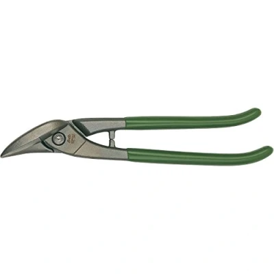 Image of Bessey D116 280 Right Hand Cut Shape and Straight Cutting Snips, Blue/Grey