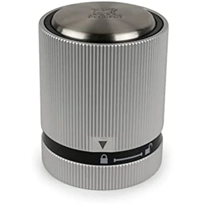 Image of PEUGEOT Line Sparkling Wine Stopper to Re Seal and Preserve Opened Bottles Airtight 5 Year Guarantee Oenology Gift Idea Aluminum Color Aluminium