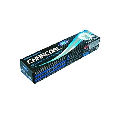 Image of Three Packs of Active Oral Care with Activated Charcoal Fluoride Toothpaste 125ml