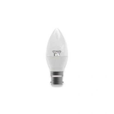 Image of Clear Dimmable LED Candle 2.1W B22 2700K Bell Lighting