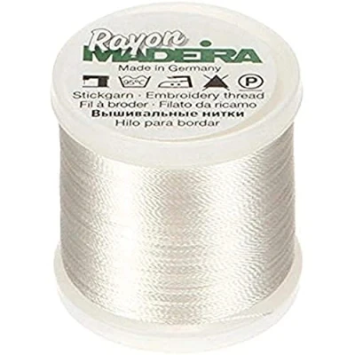 Image of Tacony Corporation Gold Madeira Rayon Thread, Acrylic, Multicolour, 2.79x2.79x3.3 cm