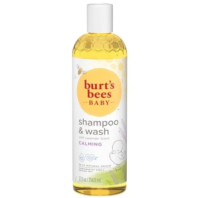 Image of Burt&#039;s Bees Calming Shampoo and Body Wash, 12 oz