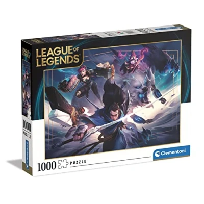 Image of Clementoni 39669 Puzzle League Of Legends Jigsaw 1000 Pieces, Made In Italy, For Adults