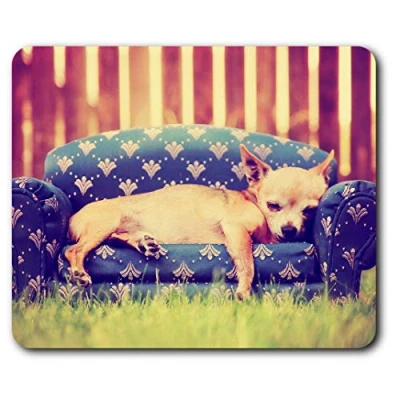 Image of Cute Chihuahua Puppy Dog Mouse Mat Pad Computer PC Laptop Gaming Office Home Desk Accessory Gadget 8130