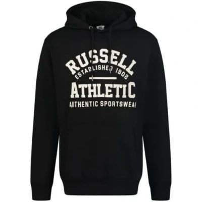 Image of Russell Athletic A20192 IO 099 PULLOVER HOODY Sweatshirt Men&#039;s BLACK Size S